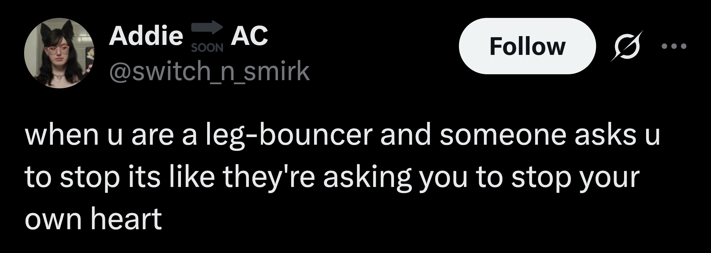 It's an attack on your being. 